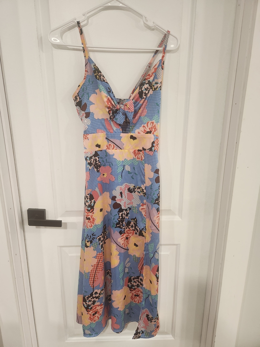 Fashionme Patchwork Floral Print Sundress Size Small